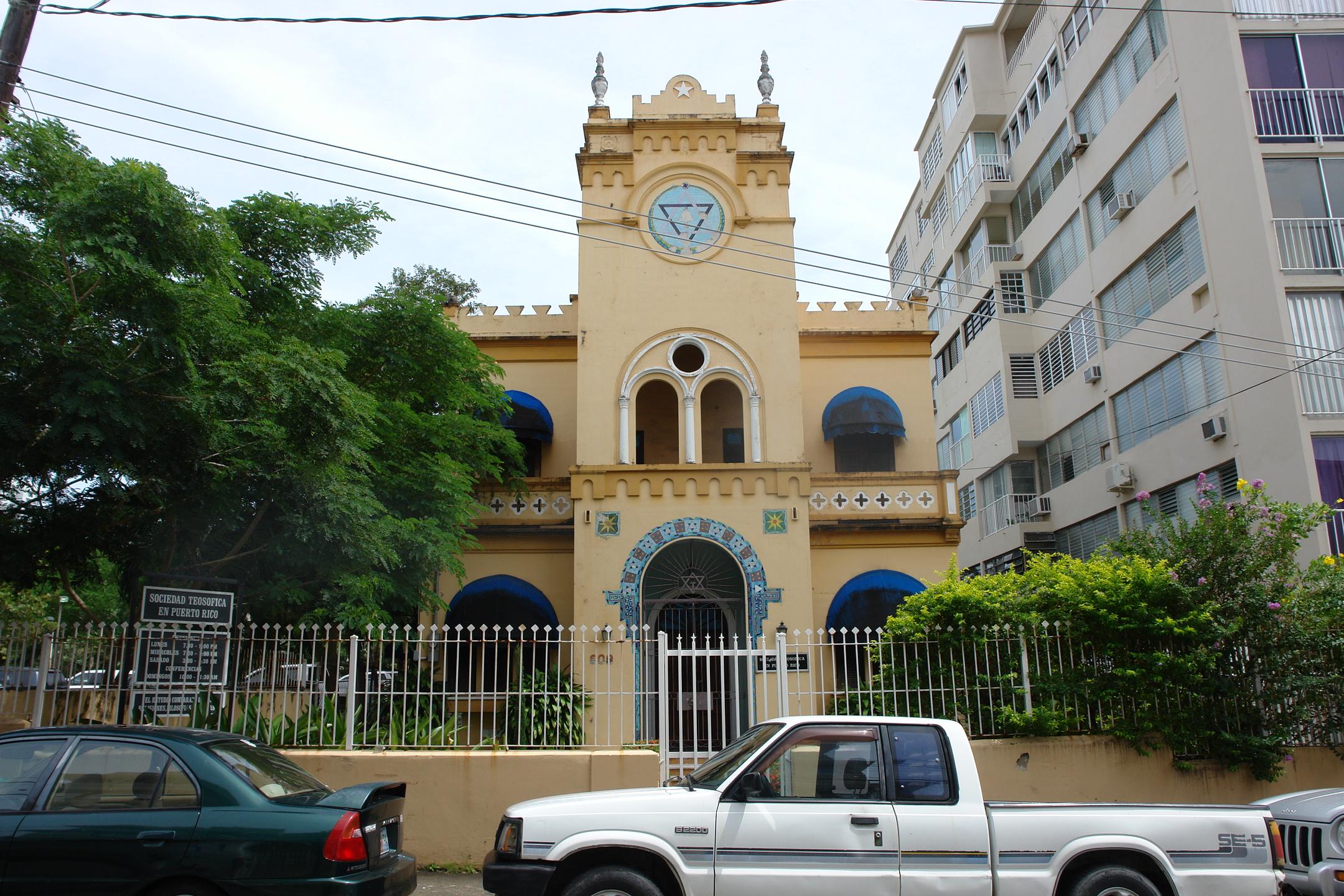 Edificio Sociedad Teosófica de Puerto Rico - Calle Hoare 609 - San Juan (Miramar) - 2011 00001